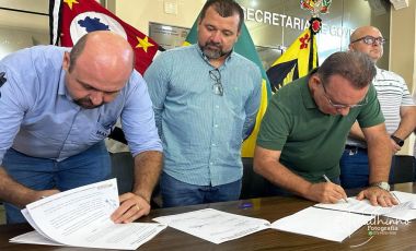 Prefeitura e Abrigo São José assinam escritura que regulariza permuta de áreas para construção da nova sede da instituição